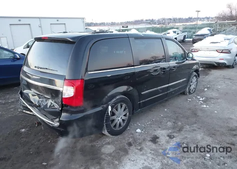 2012 Chrysler Town & Country Touring-L z USA, uszkodzony, nr VIN 2C4RC1CG0CR134403
